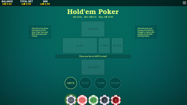 Kripto Para ile Hold’em Poker