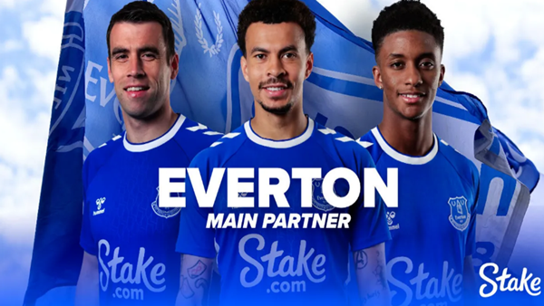 Everton ile Stake Casino Forma Sponsorluk Anlaşması İmzaladı